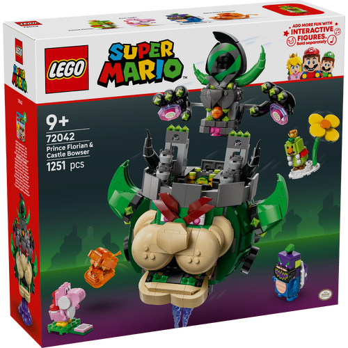 LEGO Super Mario Prince Florian & Castle Bowser 72042