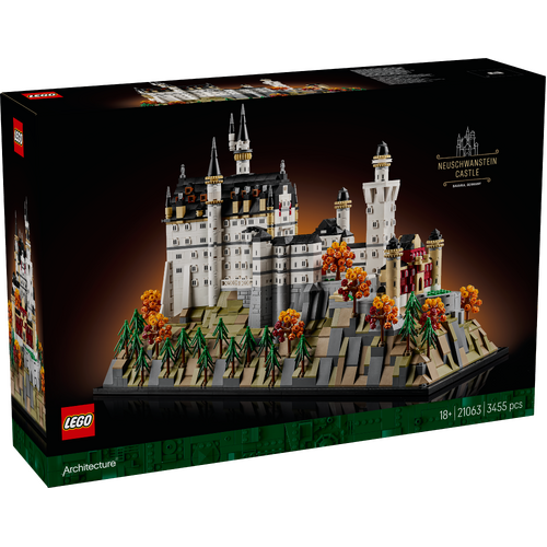 LEGO Architecture Neuschwanstein Castle, Bavaria, Germany 21063