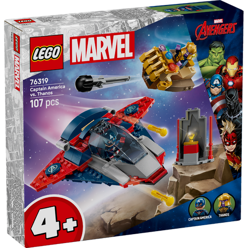 LEGO Marvel Captain America vs. Thanos 76319