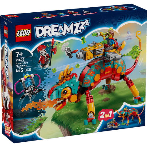 LEGO DreamZzz Mateo's Fire Chameleon 71492
