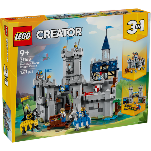 LEGO Creator Medieval Horse Knight Castle 31168