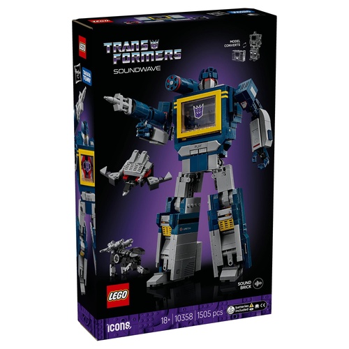 LEGO Transformers Soundwave 10358