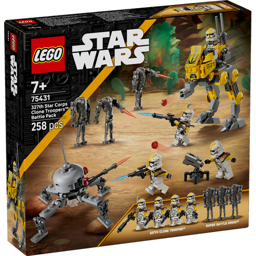 LEGO Star Wars 327th Star Corps Clone Troopers Battle Pack 75431
