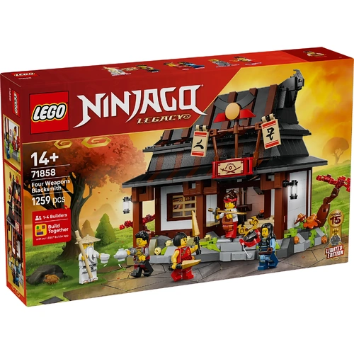 LEGO Ninjago Legacy Four Weapons Blacksmith 15th Anniversary 71858
