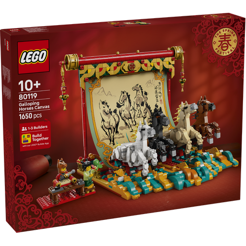 LEGO The Spring Festival Galloping Horses Canvas 80119