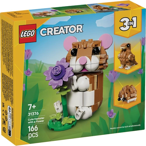 LEGO Creator Cute Hamster with a Flower 31376
