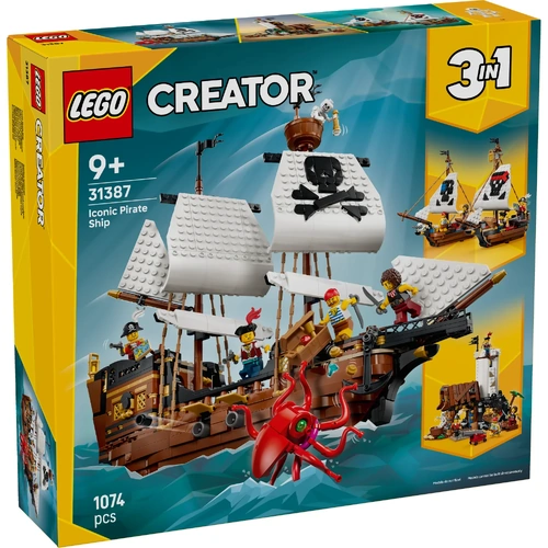 LEGO Creator 3-in1 Iconic Pirate Ship 31387