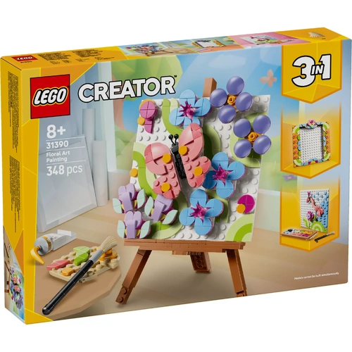 LEGO Creator 3-in-1 Floral Art Decor Painting 31390