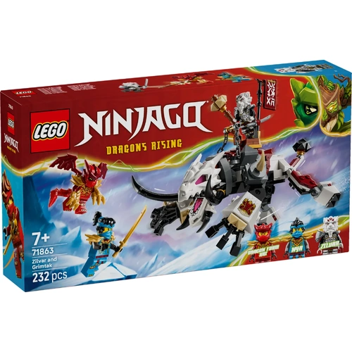 LEGO Ninjago Zilvar and Grimtak the Dragon Beast 71863