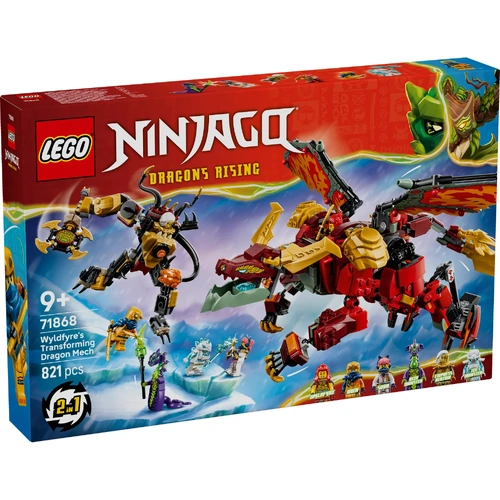 LEGO Ninjago Wyldfyre's Transforming Dragon Mech 71868