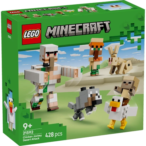 LEGO Minecraft Chicken Jockey Desert Attack 21592