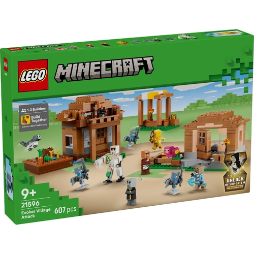 LEGO Minecraft Evoker Village Attack 21596