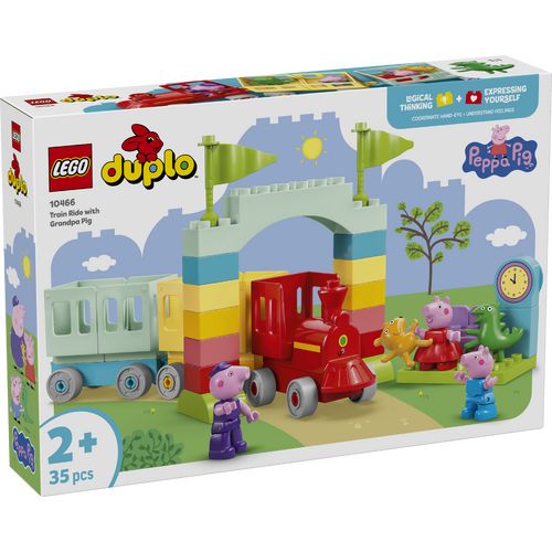 LEGO DUPLO Peppa Pig Train Ride with Grandpa Pig 10466