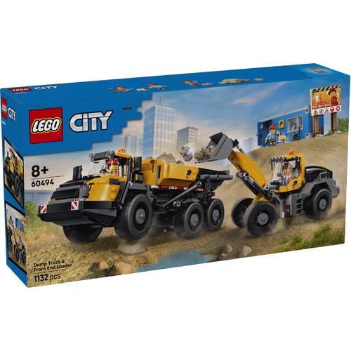 LEGO City Dump Truck & Front End Loader 60494