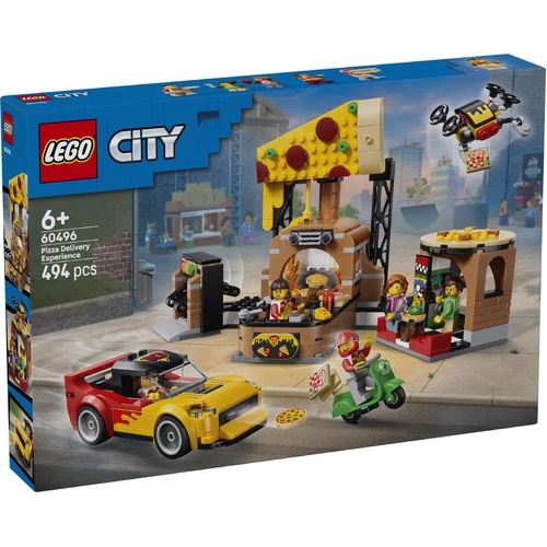 LEGO City Pizza Delivery Experience 60496