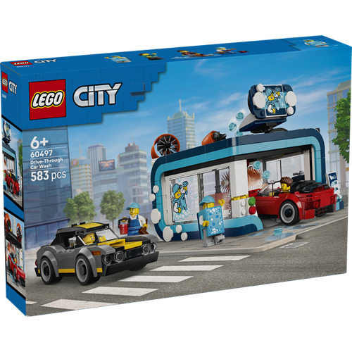 LEGO City Drive-Through Car Wash 60497