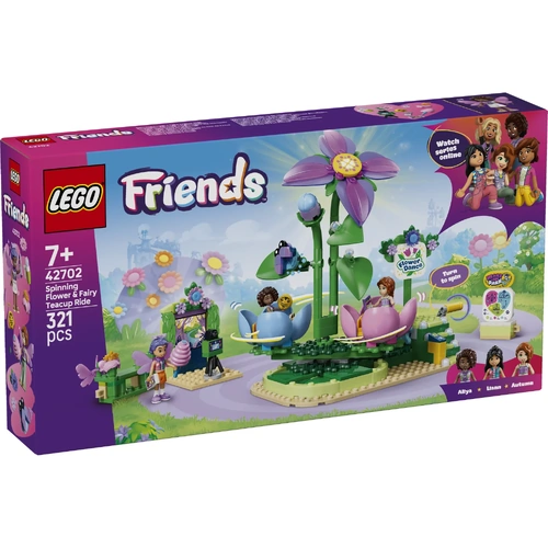 LEGO Friends Spinning Flower & Fairy Teacup Ride 42702