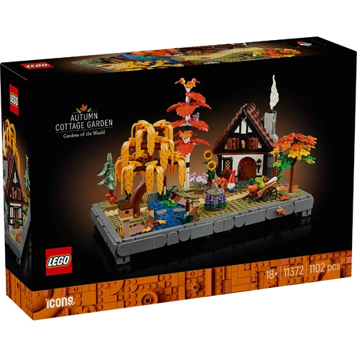 LEGO ICONS Autumn Cottage Garden 11372