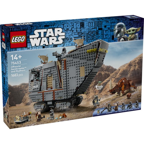 LEGO Star Wars Offworld Sandcrawler and Mudhorn 75453