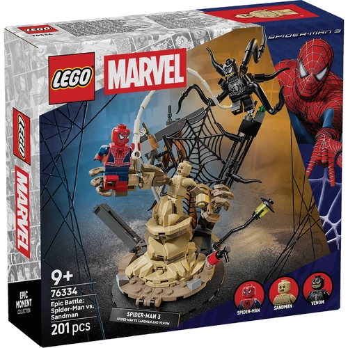 LEGO Marvel Spider-Man Epic Battle: Spider-Man vs Sandman 76334