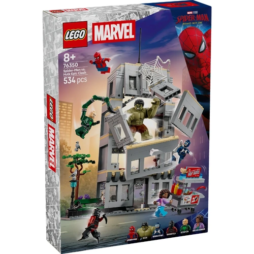 LEGO Marvel Spider-Man vs. Hulk Epic Clash 76350