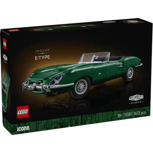 LEGO ICONS Jaguar E-Type 11381