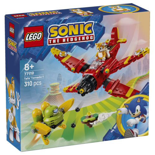 LEGO Sonic The Hedgehog Tails' Tornado-1 77119