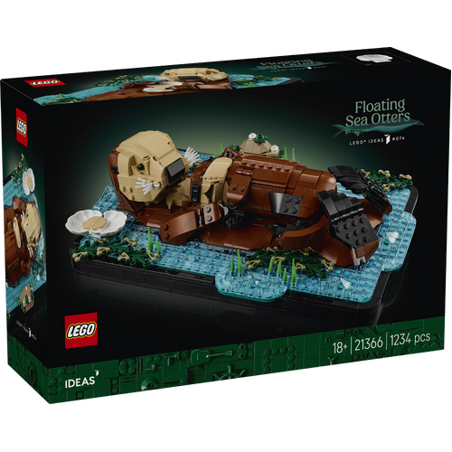 LEGO IDEAS Floating Sea Otters 21366
