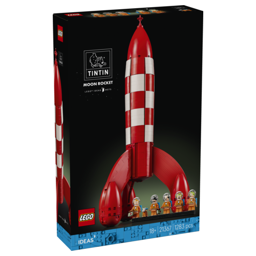 LEGO IDEAS Tintin Moon Rocket 21367
