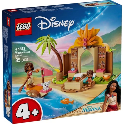 LEGO Disney Moana 2 Village House & Boat 43282