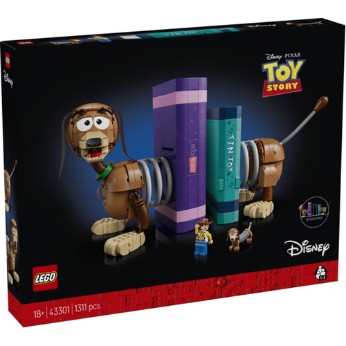 LEGO Disney Toy Story Slinky Dog Bookends 43301
