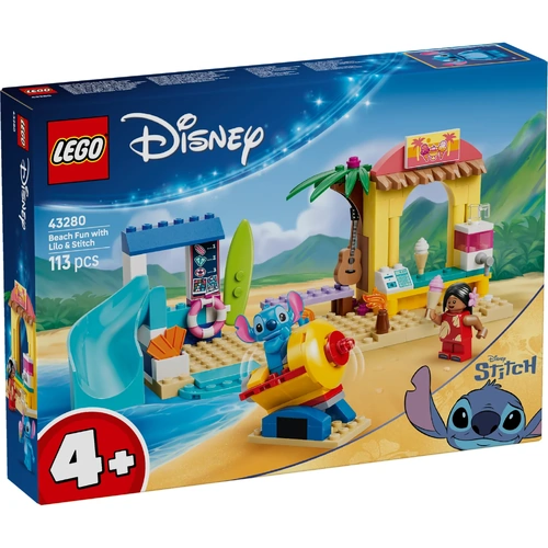 LEGO Disney Stitch Beach Fun with Lilo & Stitch 43280
