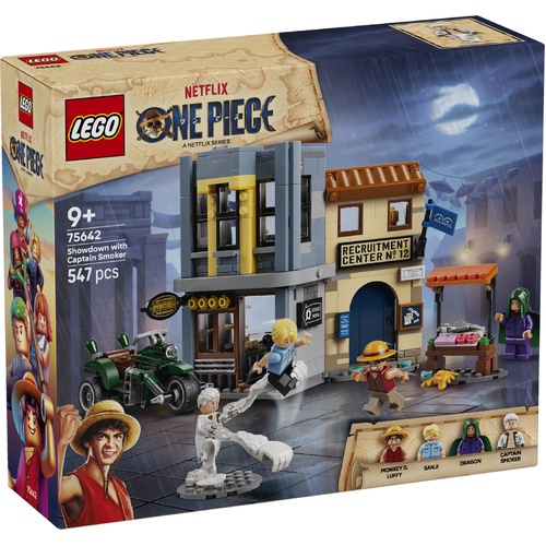 LEGO One Piece Showdown with Captain Smoker 75642