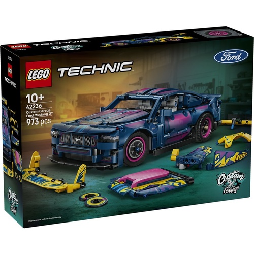 LEGO Technic Custom Garage Ford Mustang GT 42236