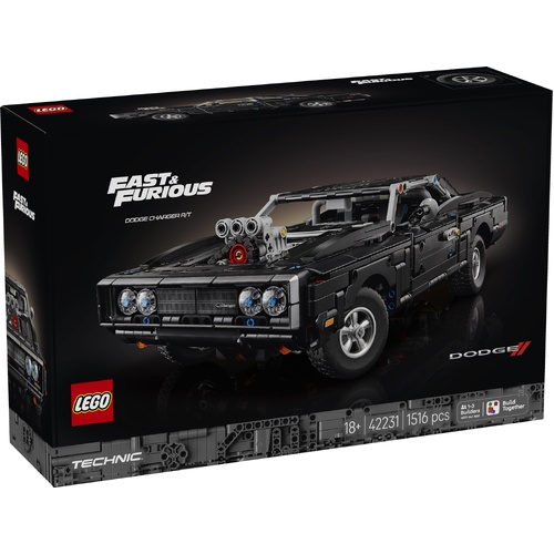 LEGO Technic Fast & Furious Dodge Charger R/T Car 42231