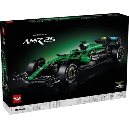LEGO Technic Aston Martin Aramco AMR25 F1 Car 42240