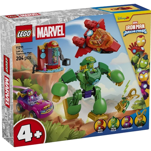 LEGO Marvel Iron Man and His Awesome Friends Loki vs. Team Iron Man 11211