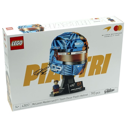LEGO Editions McLaren Mastercard Oscar Piastri Helmet 43017