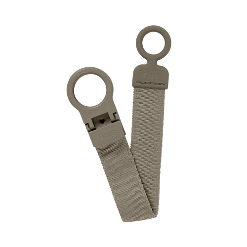 BIBS Pacifier/Dummy Clip Loop Dark Oak