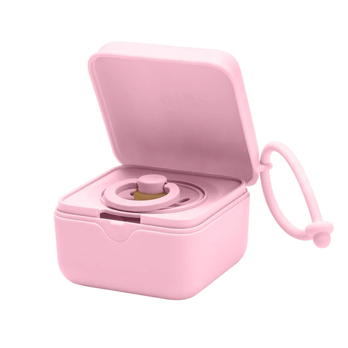 BIBS Pacifier/Dummy Box Baby Pink