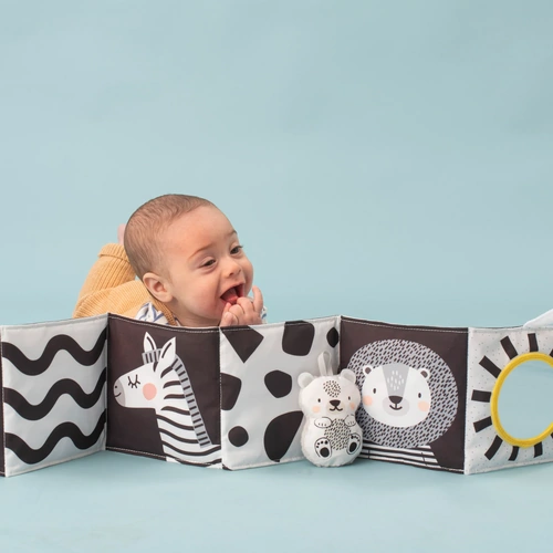 TAF Toys Savannah Black & White Tummy Time Book 12875