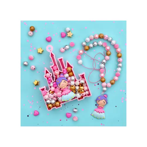 Sweet As Sugar Jewellery Making Kit - Princess Castle JMK25
