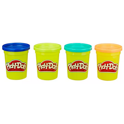 Play-Doh 4 pack Wild Colours B5517
