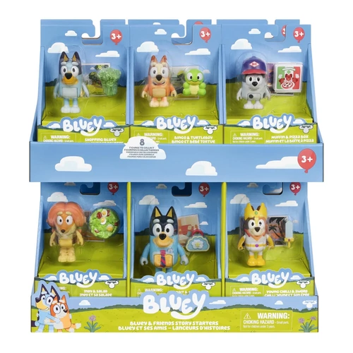 Bluey S15 Story Starter Figurine Pack Styles Vary; One Supplied 19533