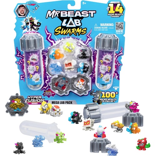 Mr Beast Lab Swarms S3 Hyper Fusion Series Mega Lab Pack Assorted; One Supplied 24785
