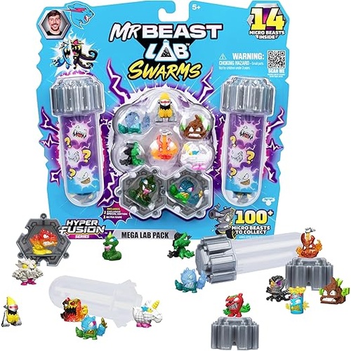 Mr Beast Lab Swarms S3 Hyper Fusion Series Mega Lab Pack 24788