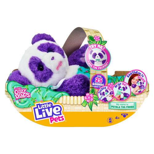 Little Live Pets Cozy Dozys Petals the Panda 26400