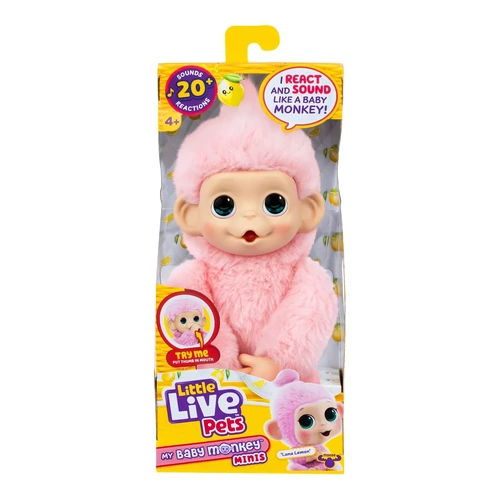 Little Live Pets My Baby Monkey - Luna Lemon 26729