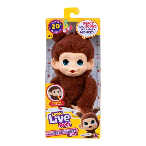 Little Live Pets My Baby Monkey - Chikki Cherry 26729