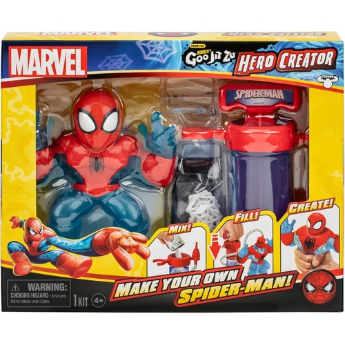 Heroes of Goo Jit Zu Hero Creator Marvel Make Your Own Spider-Man! 43003